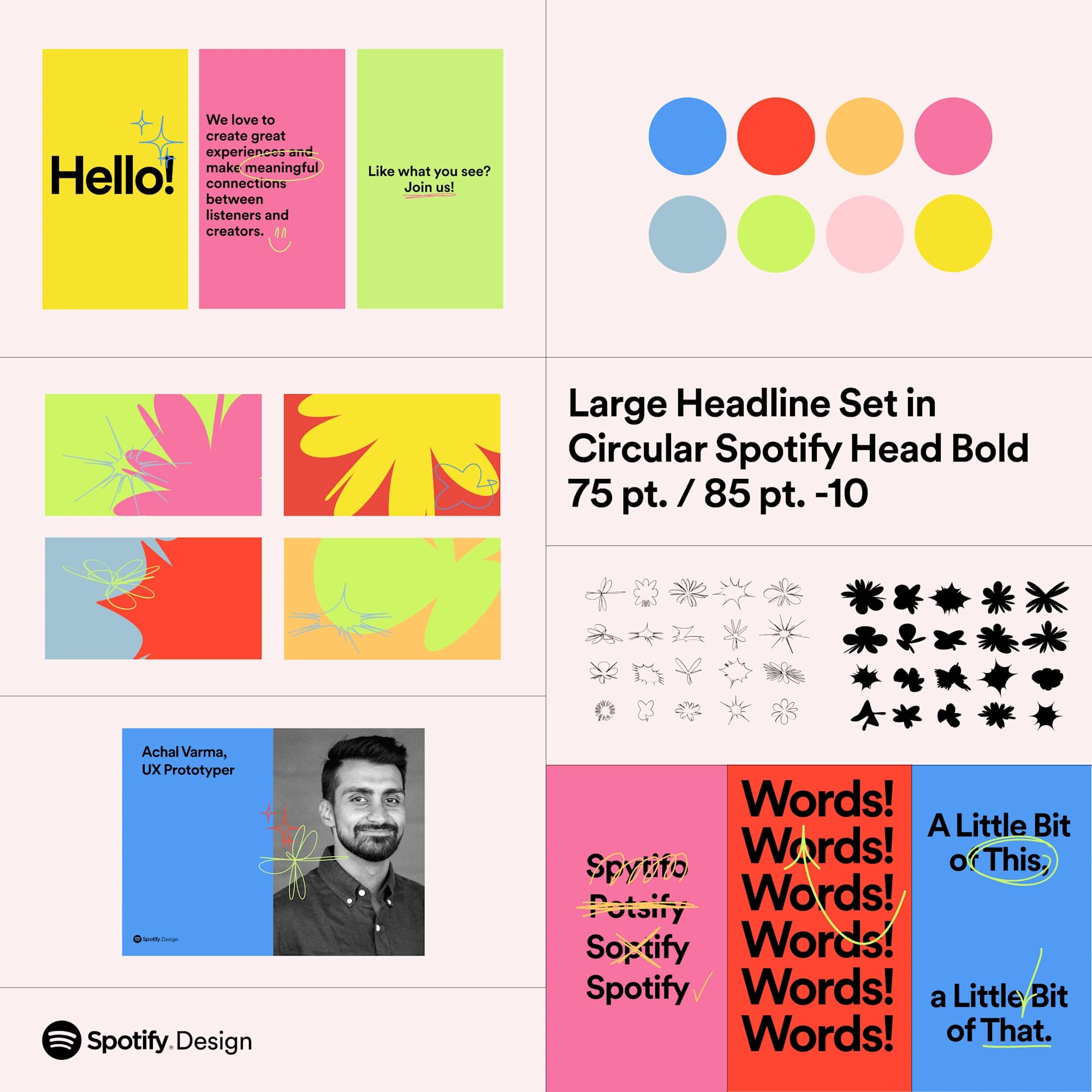 Screenshot of Spotify Redesign